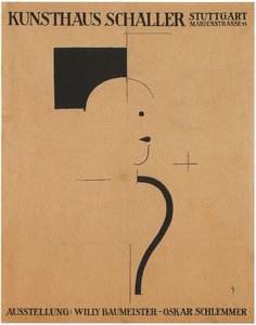 Konstutställning: Willy Baumeister - Oskar Schlemmer, 1918