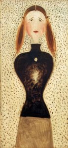 Figur framifrån av Oskar Schlemmer