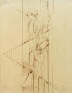 Trappscen av Oskar Schlemmer