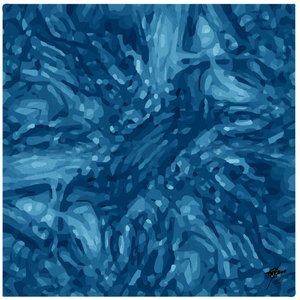 Deep Blue Flow av Osvaldo Russo