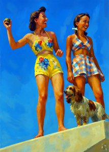 Retro-sommarleenden av Osvaldo Russo
