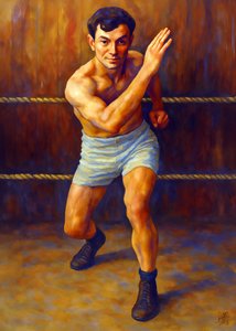 Klassisk boxerställning av Osvaldo Russo