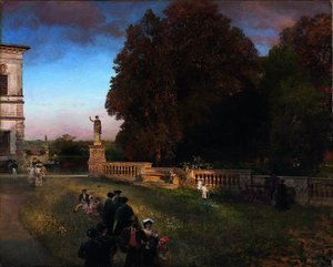 I parken Villa Borghese