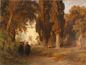 Klosterträdgården, efter 1857