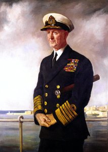 Amiral Cunningham, kopia av porträtt av O