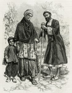 En Guebre-familj av Oswaldo Tofani