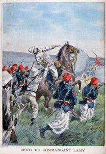 Kommandant Lamys död, slaget vid Kousséri, 22 april 1900.