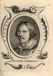 Giuseppe Cesari, italiensk manéristisk målare. av Ottavio (after) Leoni