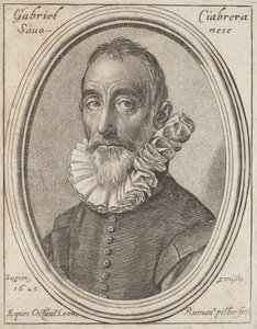 Gabriello Chiabrera av Ottavio Leoni