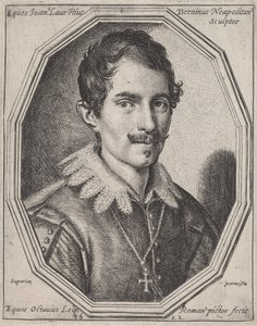 Gianlorenzo Bernini av Ottavio Leoni
