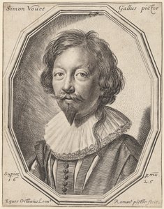Simon Vouet av Ottavio Leoni