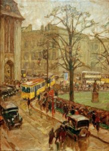 Leipzig torget av Otto Antoine