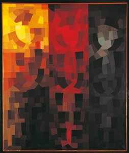 Frankrike, Paris, komposition december 1935, tecknad film för en triptyk