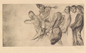 Dante och Virgil besöker helvetet (Inferno Canto 22)