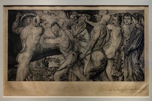 Dante och Vergilius i helvetet
