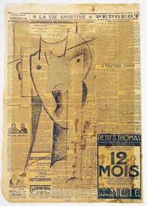 Chef, 1913-1914 av Otto Gutfreund