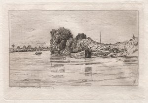 Donau vid Valhalla, 1879. av Otto H. Bacher