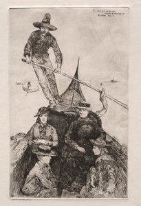 Etsningar av Venedig, 1881. av Otto H. Bacher