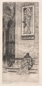 Etsningar av Venedig: St. Marks, 1800-talet. av Otto H. Bacher