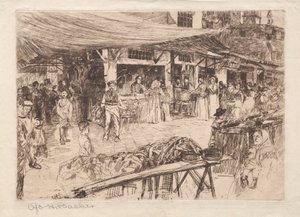 Gamla marknaden, Florens av Otto H. Bacher