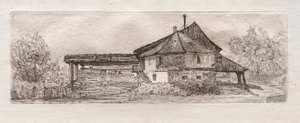 Gamla kvarnen vid Donau, 1879. av Otto H. Bacher