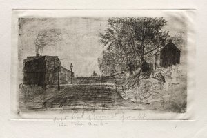 Spring Street, 1878. av Otto H. Bacher