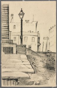 Street Scene, Cleveland. av Otto H. Bacher
