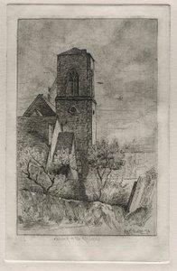 Tower of the Chimes, 1878. av Otto H. Bacher