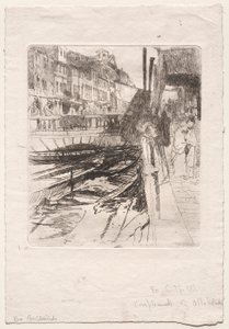 Via Garibaldi, sent 1800-tidigt 1900-tal. av Otto H. Bacher