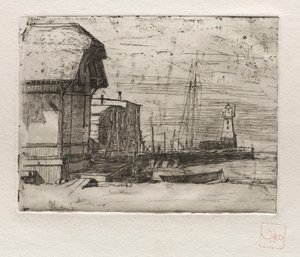 West Pier 1878, 1878. av Otto H. Bacher