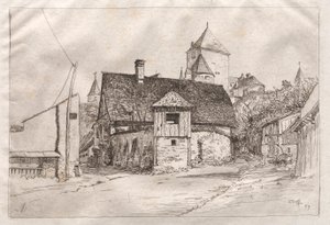 Värt: A Lane, 1879. av Otto H. Bacher