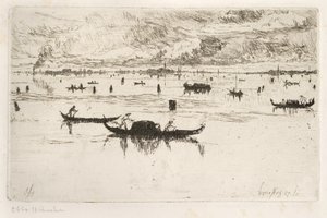 lagunen veneta av Otto Henry Bacher