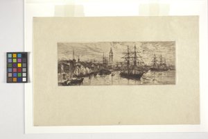 Venedig, Sjöfart och Palazzo Ducale av Otto Henry Bacher