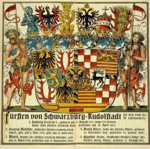 Prins av Schwarzburg-Rudolstadt av Otto Hupp