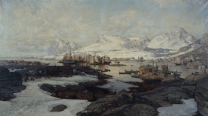 Från Svolvær av Otto Ludvig Sinding