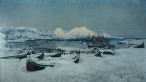 Vinterdag i Lofoten, Bodø