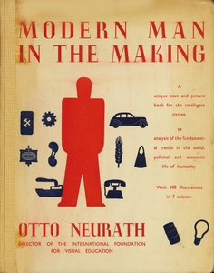Omslag till Modern Man in the Making, 1939. av Otto Neurath