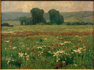Poplar på en blommande äng av Otto Ubbelohde