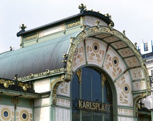 Otto Wagner-paviljongen på Karlsplatz av Otto Wagner