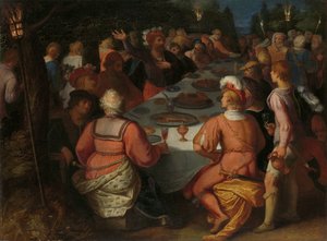Julius Civilis och batavernas konspiration i en helig lund Claudius Civilis och batavernas konspiration i Schakerbos en av en serie om tolv om batavernas uppror mot romarna