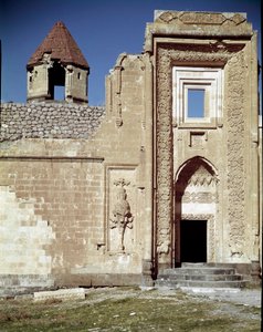 Ingång till haremet, Ishak Pasa Palace av Ottoman School