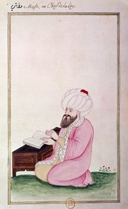 Osmansk konst: Juristchef. Utskrifter från ett manuskript av Ottoman School