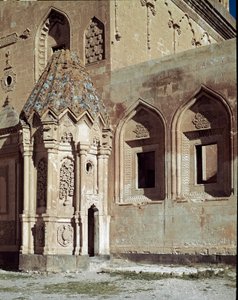 Utsikt över Ishak Pasa-palatset av Ottoman School