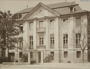 Messel, Alfred - Berlin- Residence Dr Eduard Simon, tidigare Victoriastrasse 7 - 1902 1904 av Ottomar Anschütz
