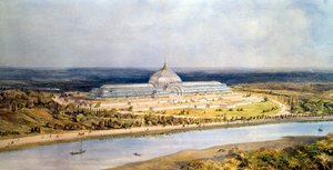 Design för industriutställningen, Wien, 1873, c1830-1873 av Owen Jones