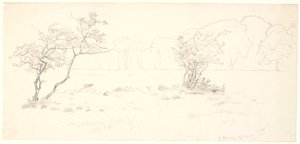 Från Eremitagesletten i Dyrehaven. av P.C. Skovgaard