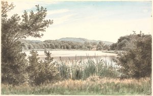 Hundesøen på Møen. av P.C. Skovgaard