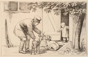 Mannen, ungen och hunden av P.C. Skovgaard