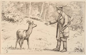 Mötet i skogen av P.C. Skovgaard