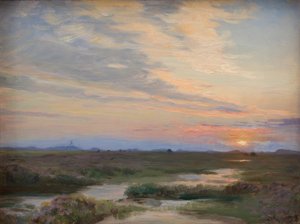 Kväll på Skagen av Peder Severin Krøyer